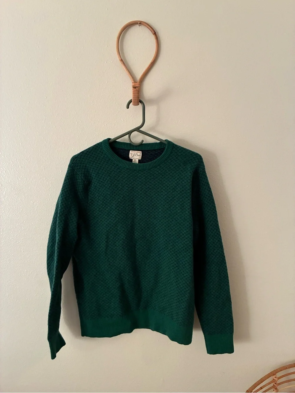 Men's Banana Republic- Rugged Merino Green/Blue Sweater